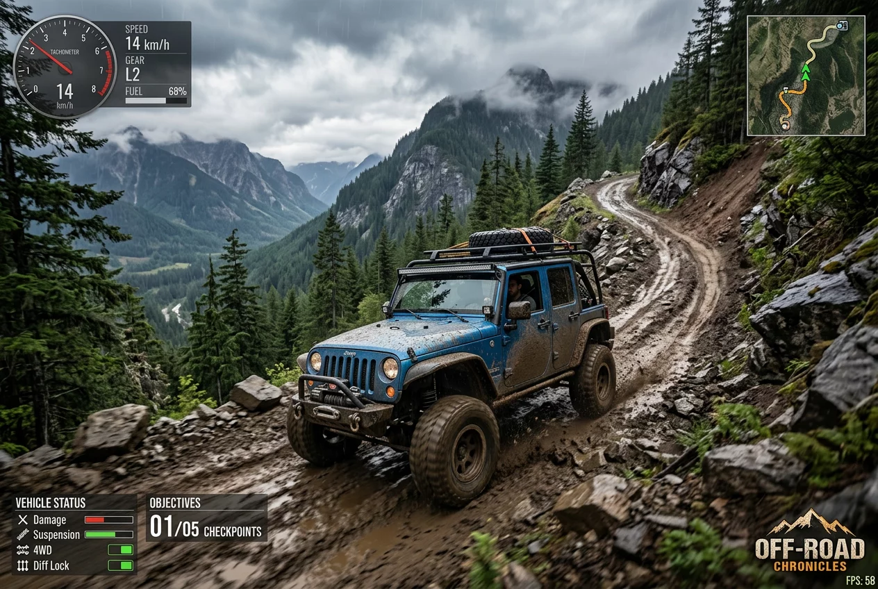 4x4 Offroad Monster Truck