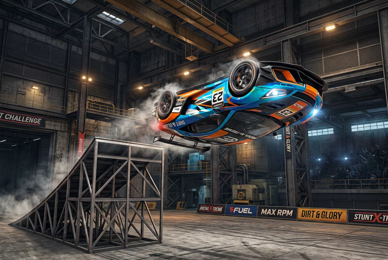 Ado Stunt Car Jump