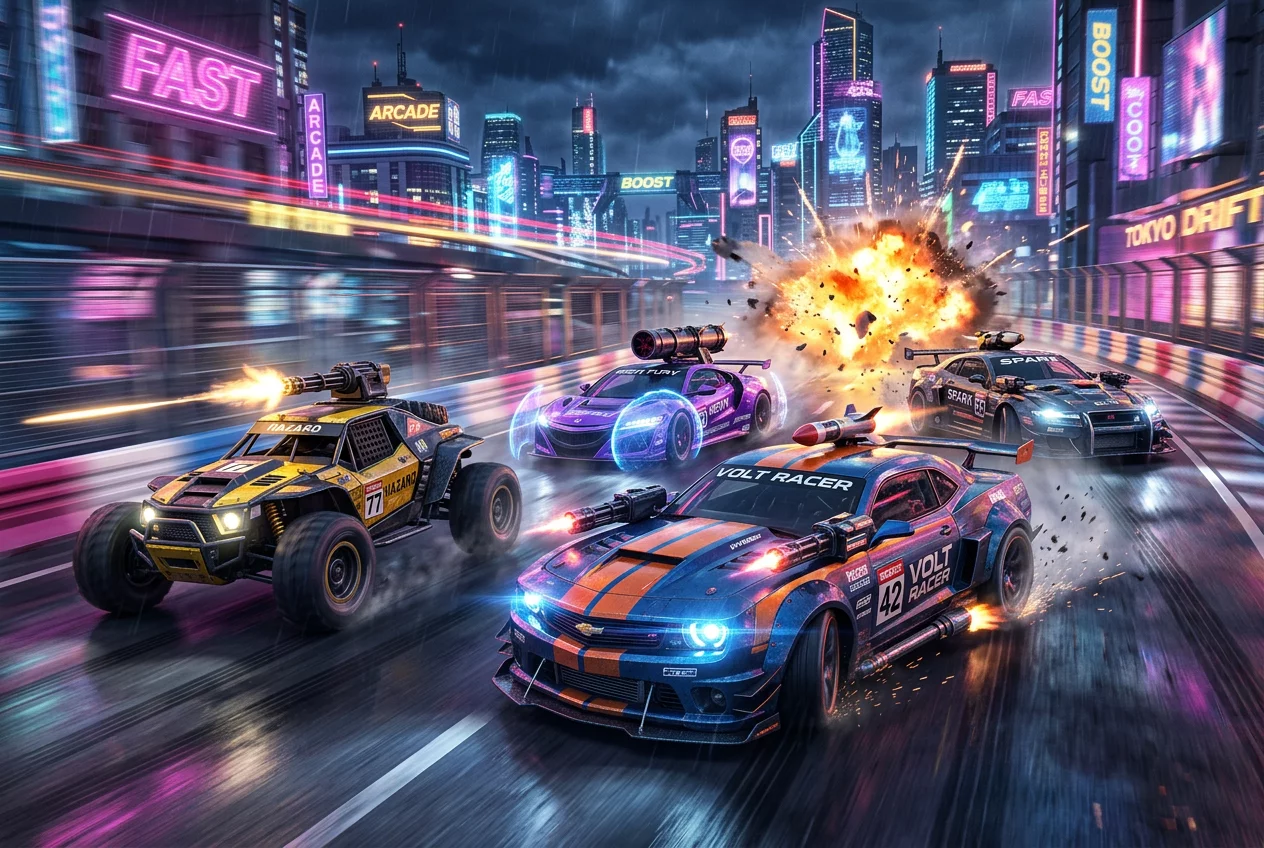 Burnin Rubber Multiplayer Dash