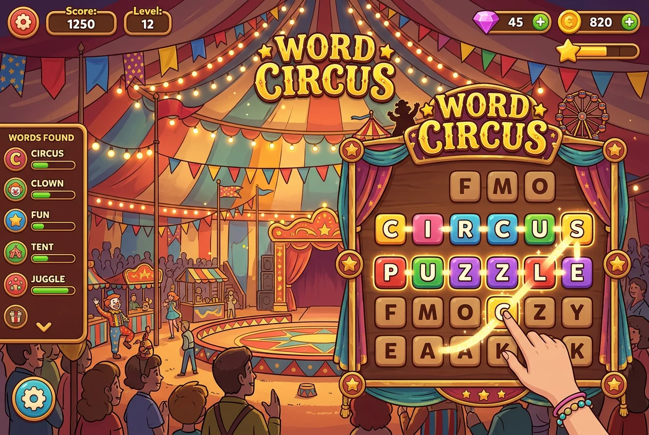 Circus Words Magic