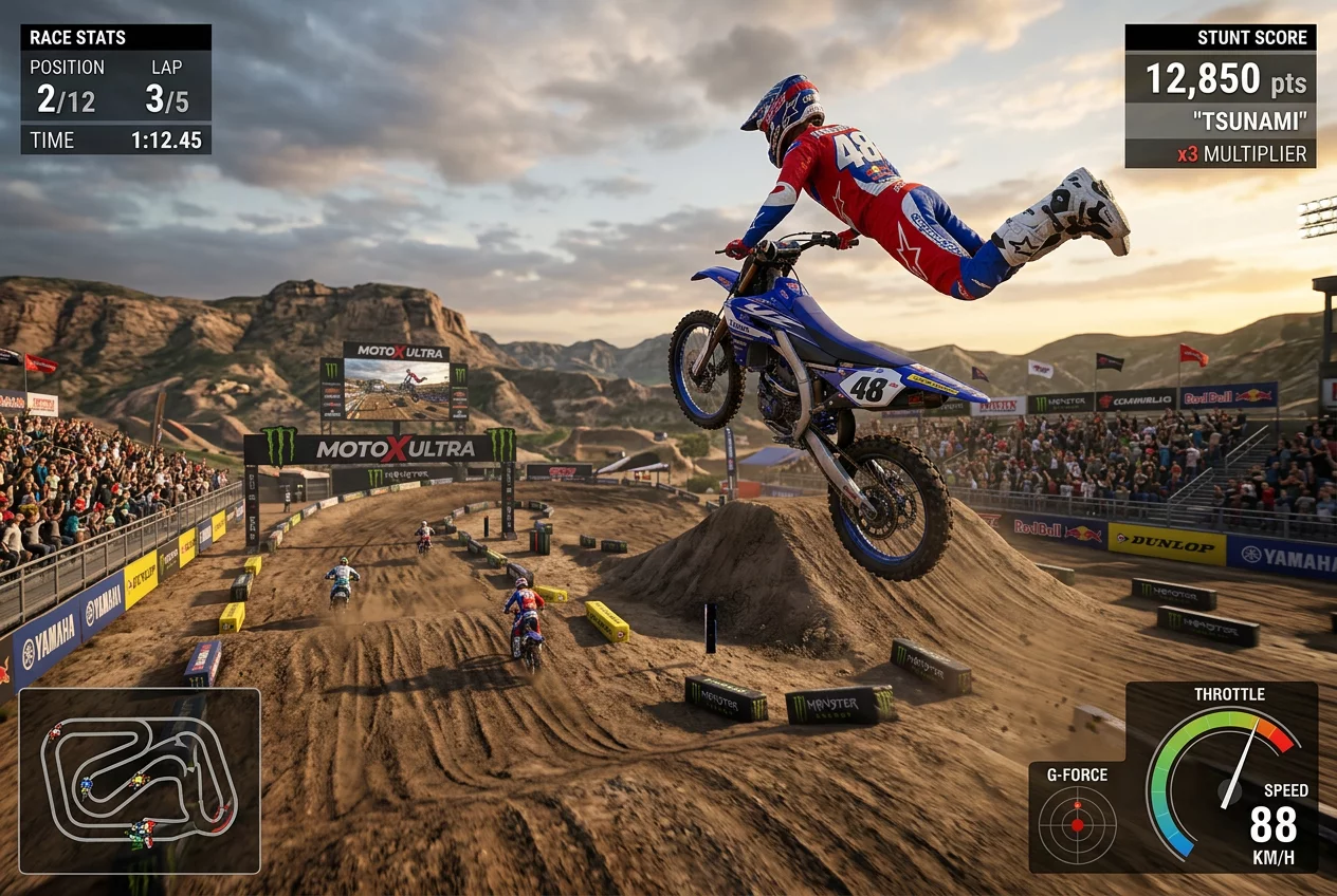 Dirt Bike Mad Skills Ride