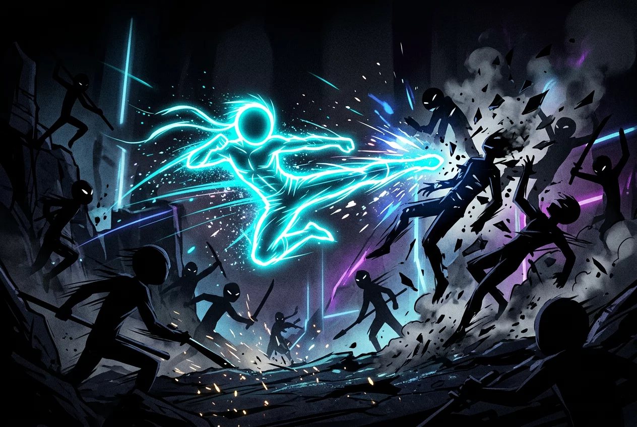 Last Stickman Fighter Battle