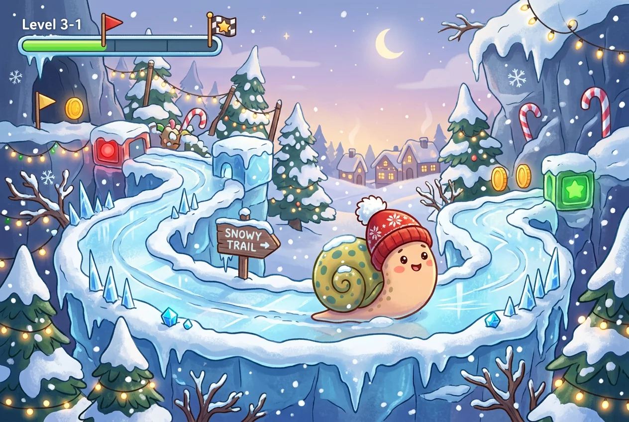 Snail Bob 6: Winter Story Journey