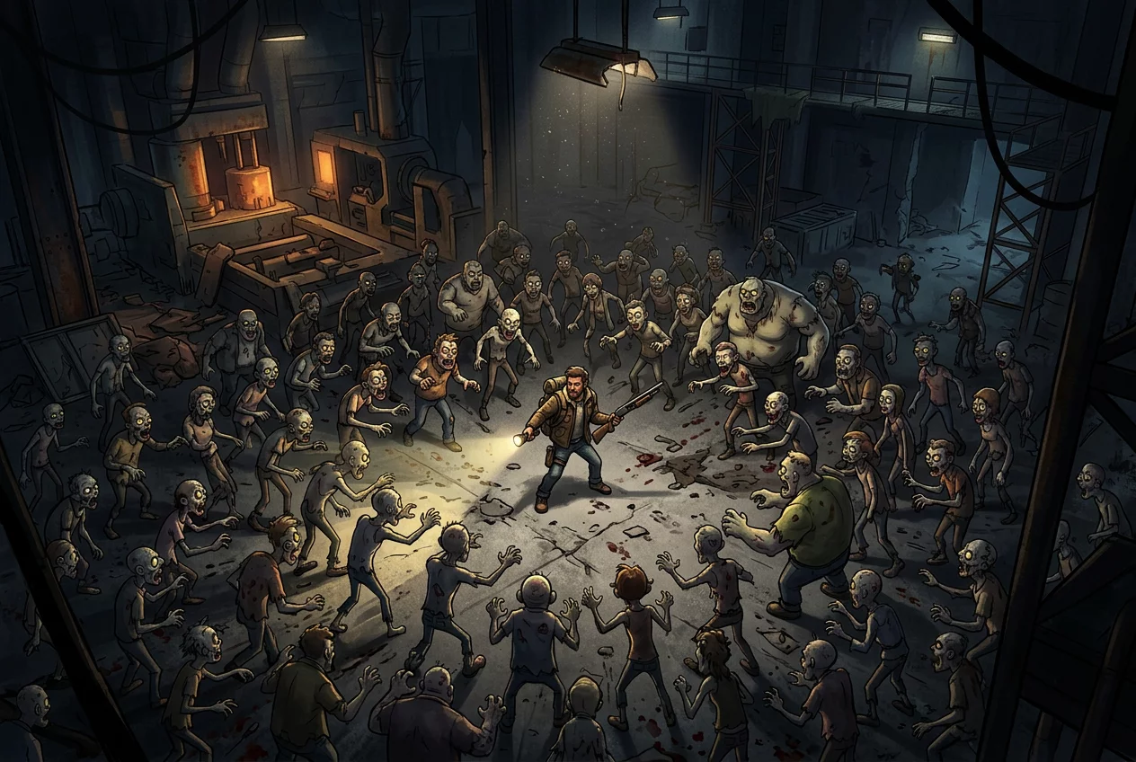 Zombie Outbreak Arena Survival